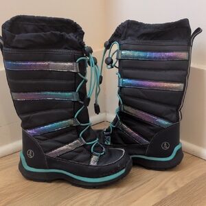 Land's End Kids Snowflake Insulated Winter Boots